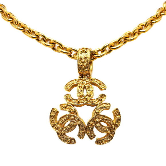 Chanel Triple CC Chain Necklace  Metal Necklace in Excellent condition - Picture 1 of 5